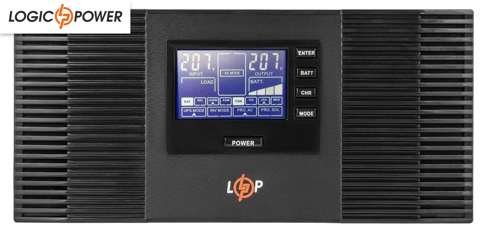 Переваги застосування LogicPower UPS LPM-PSW-1500VA