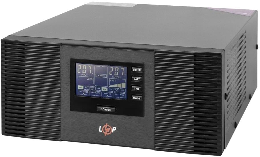 Джерело безперебійного живлення LogicPower UPS LPM-PSW-1500VA (1050Вт) (3406)