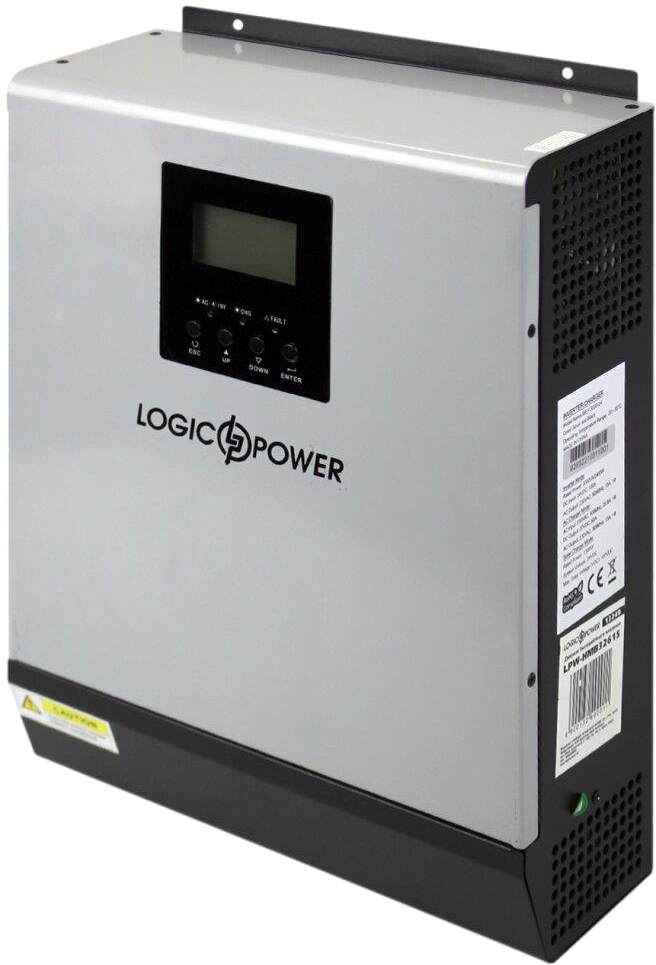 Джерело безперебійного живлення LogicPower UPS LPW-HMB-32615-3000VA (2400Вт) 24V 60A MPPT 60-115V (13249)