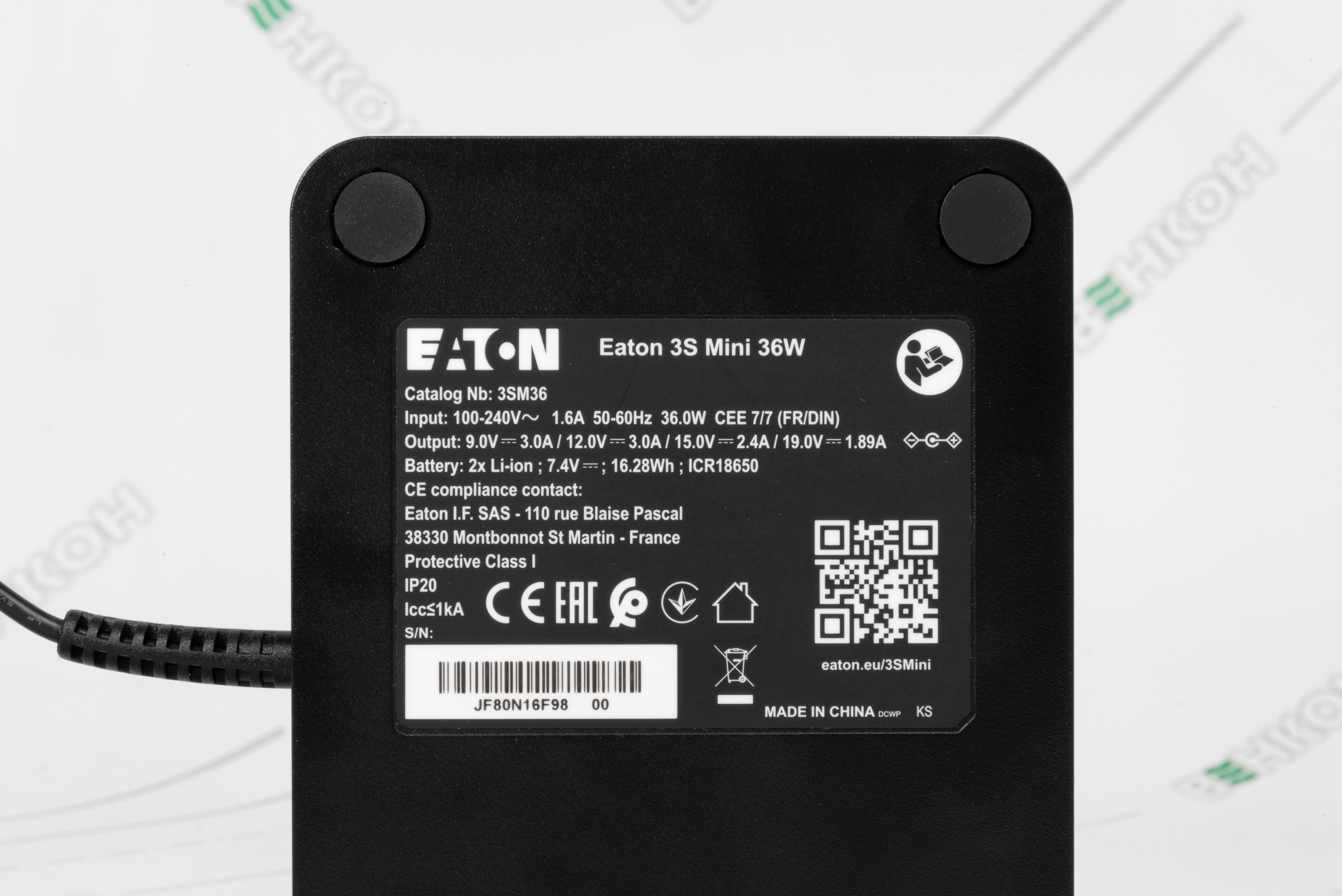 Джерело безперебійного живлення Eaton 3S Mini 36W (3SM36) огляд - фото 8