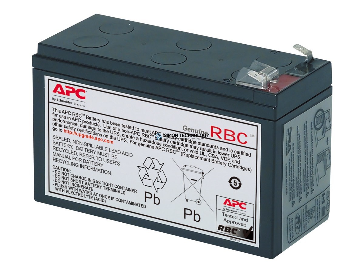Характеристики акумуляторна батарея APC Replacement Battery Cartridge 106 APCRBC106