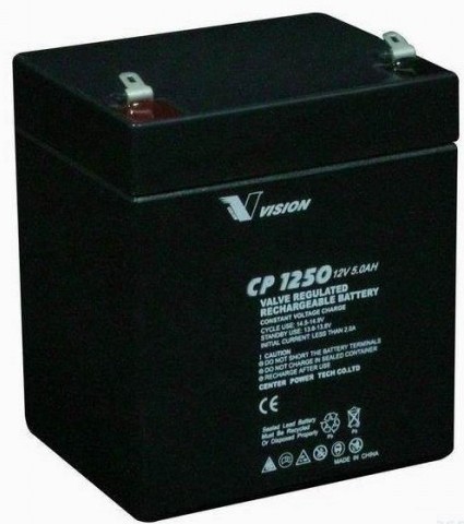 Аккумуляторная батарея Vision CP 12V 5Ah в интернет-магазине, главное фото