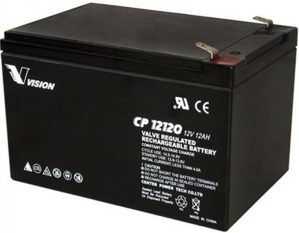 Характеристики аккумуляторная батарея Vision CP 12V 12Ah