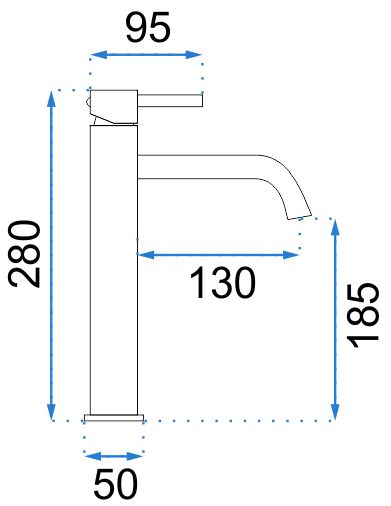 Rea Lungo REA-B4103 Габаритные размеры