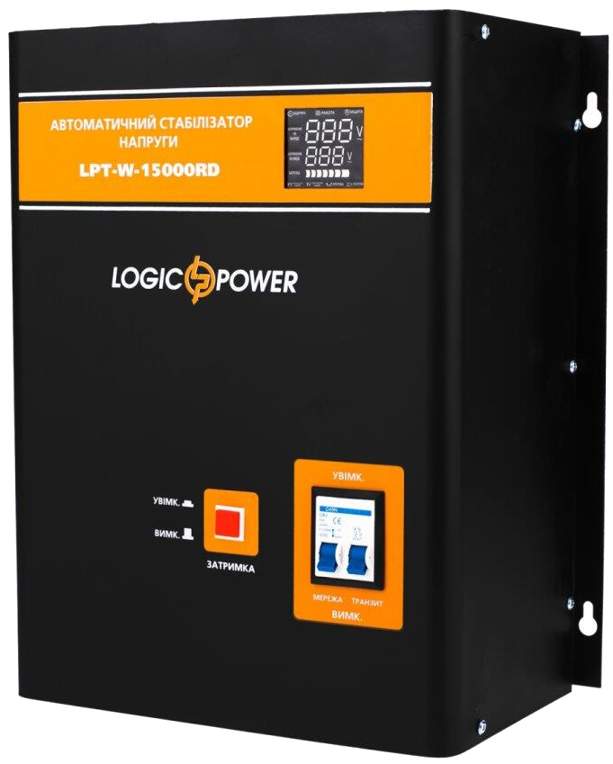 Стабілізатор напруги LogicPower LPT-W-15000RD BLACK (10500W) (6614) відгуки - зображення 5