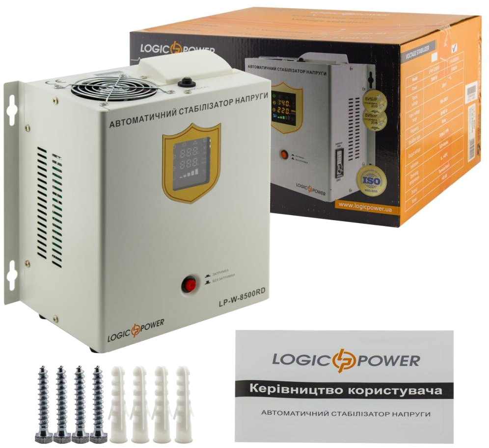 Стабілізатор напруги LogicPower LP-W-8500RD (5100W) (10354) відгуки - зображення 5