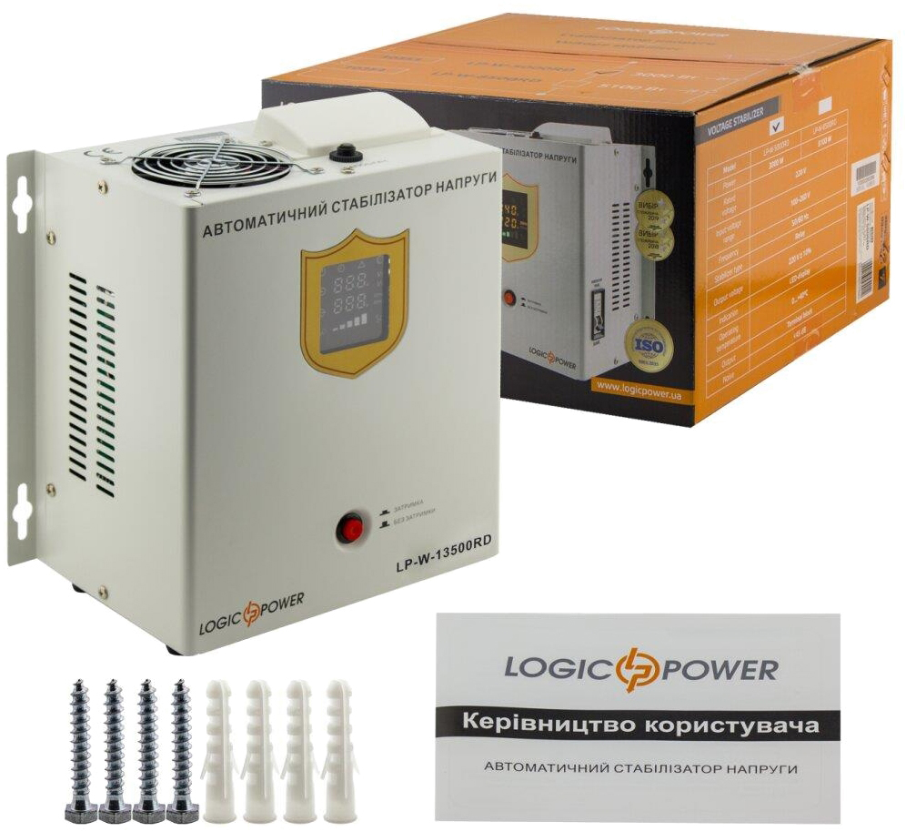 Стабілізатор напруги LogicPower LP-W-13500RD (8100W) (10355) відгуки - зображення 5