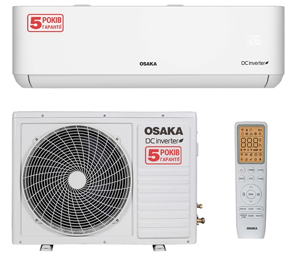 Кондиционер сплит-система Osaka Aura DC Inverter STA-18HW (Wi-Fi)