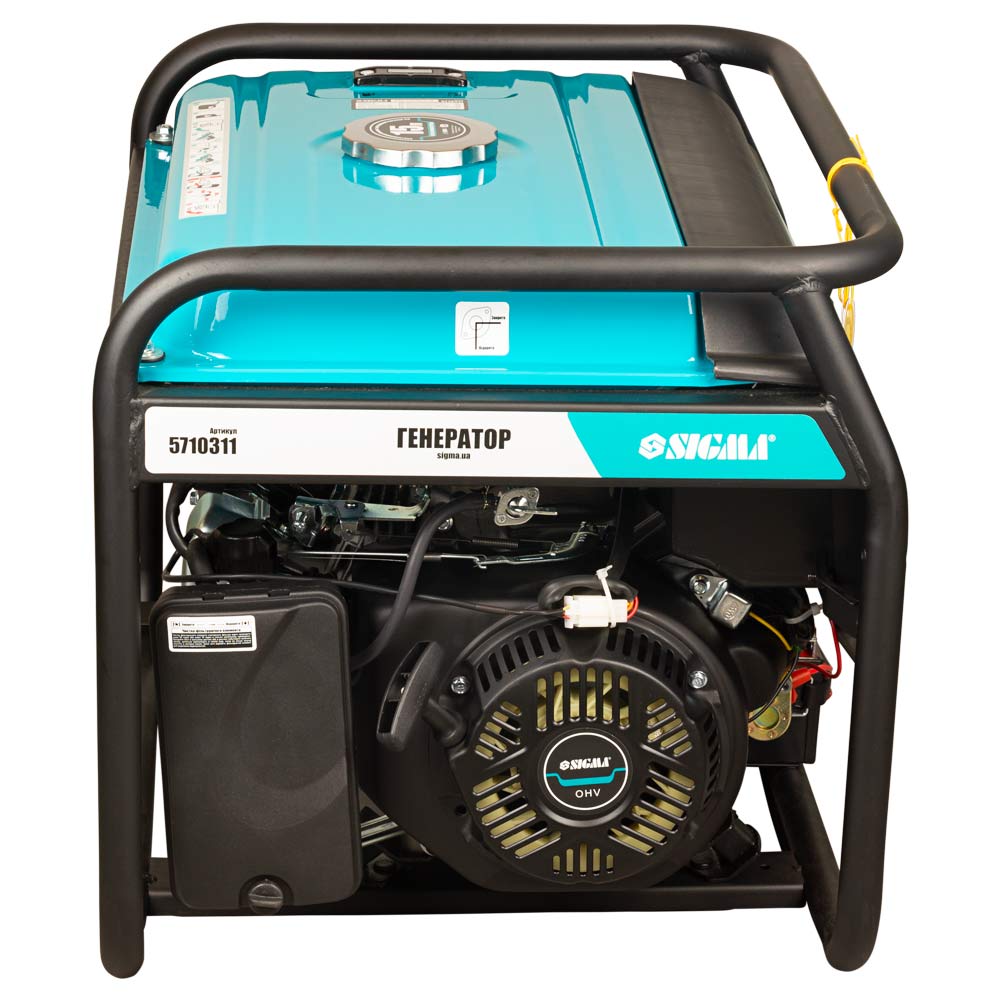 Генератор Sigma 230В 3.5/4.0кВт (5710311) внешний вид - фото 9