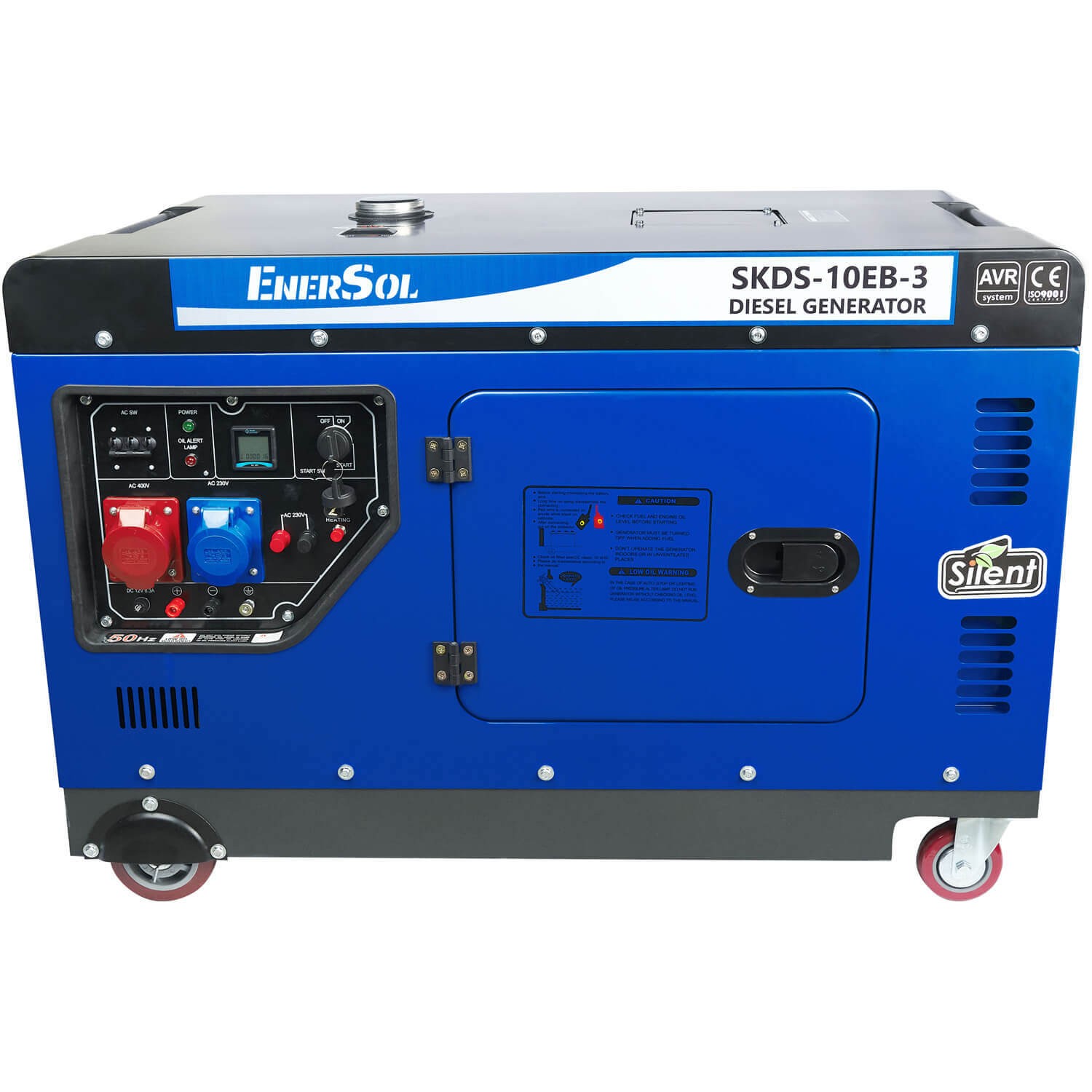 Купить генератор на 9 квт EnerSol SKDS-10EB-3 в Киеве