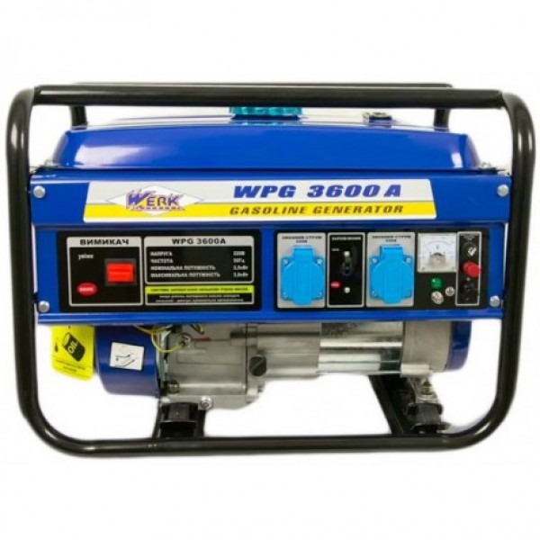 Отзывы генератор Werk WPG3600A