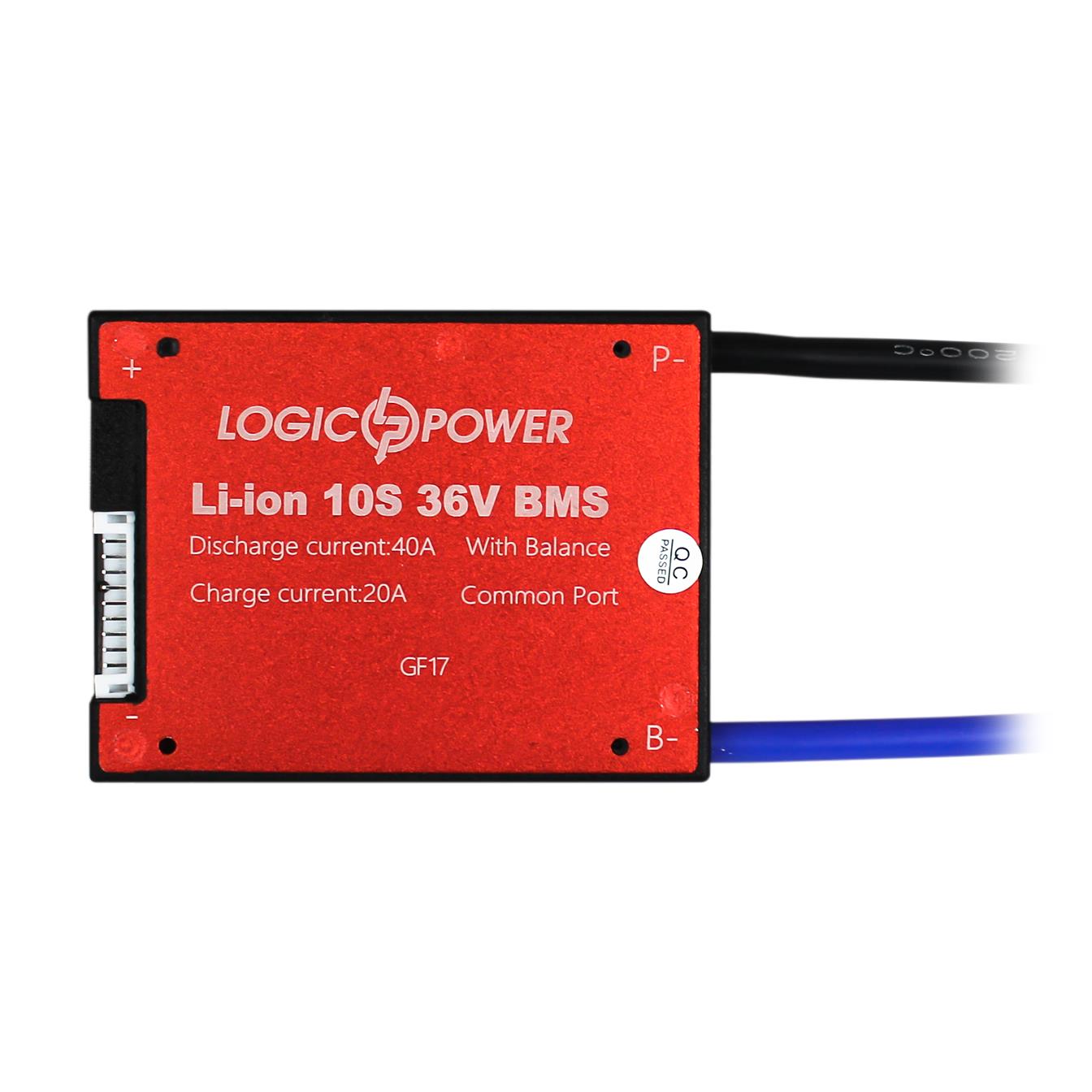 в продажу BMS плата LogicPower Li-ion 36V 10S Dis 40A Ch 20A (14925) - фото 3