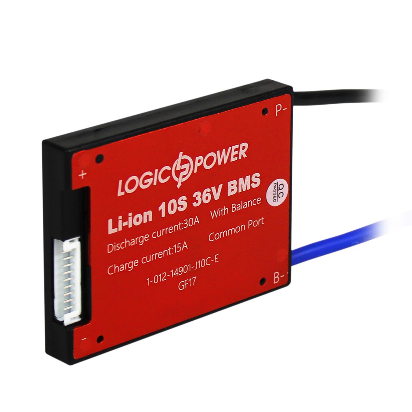 BMS плата LogicPower Li-ion 36V 10S Dis 30A Ch 10A (14924) ціна 928 грн - фотографія 2
