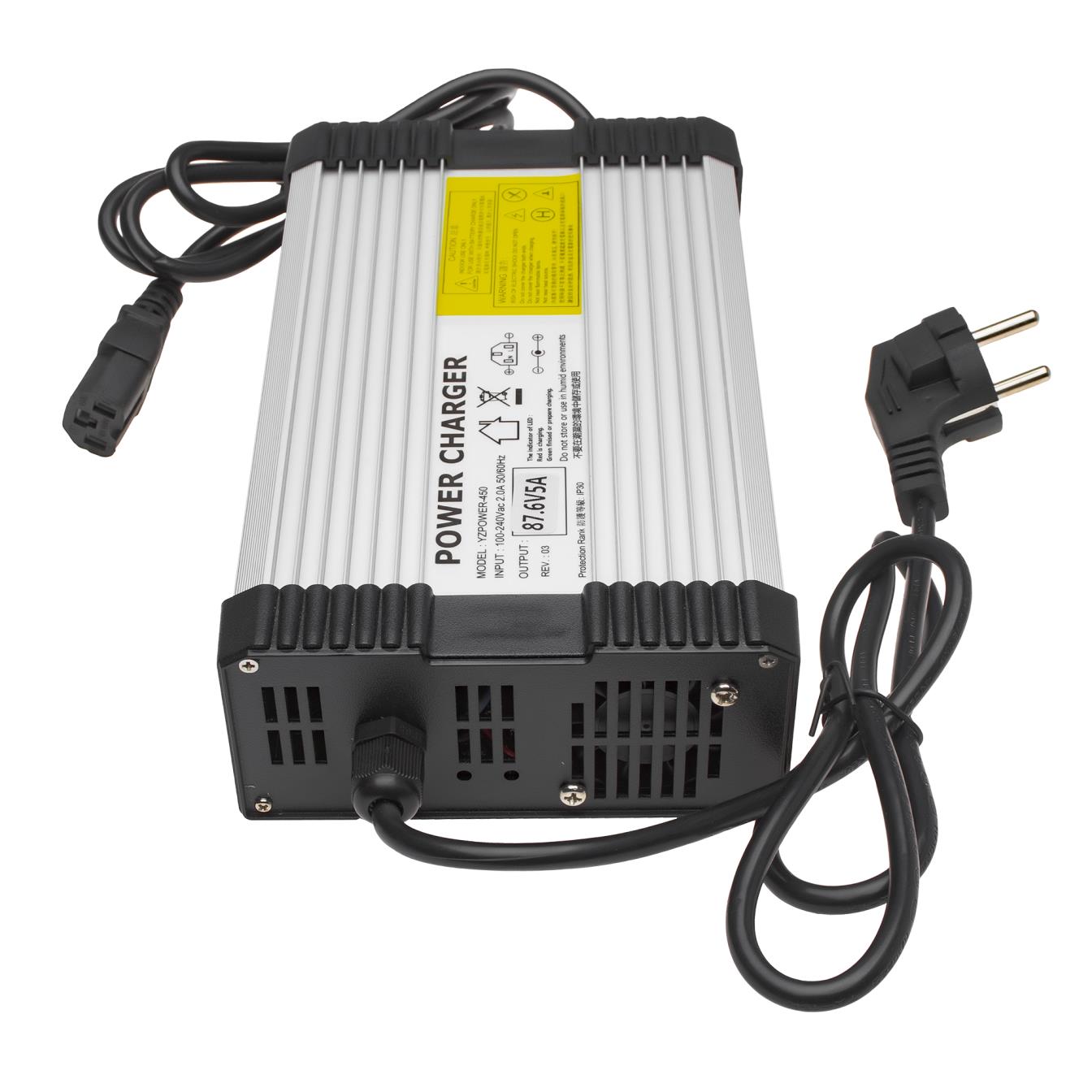 Зарядное устройство для аккумулятора LogicPower LiFePO4 72V (87.6V)-5A-360W (9591) цена 2704 грн - фотография 2
