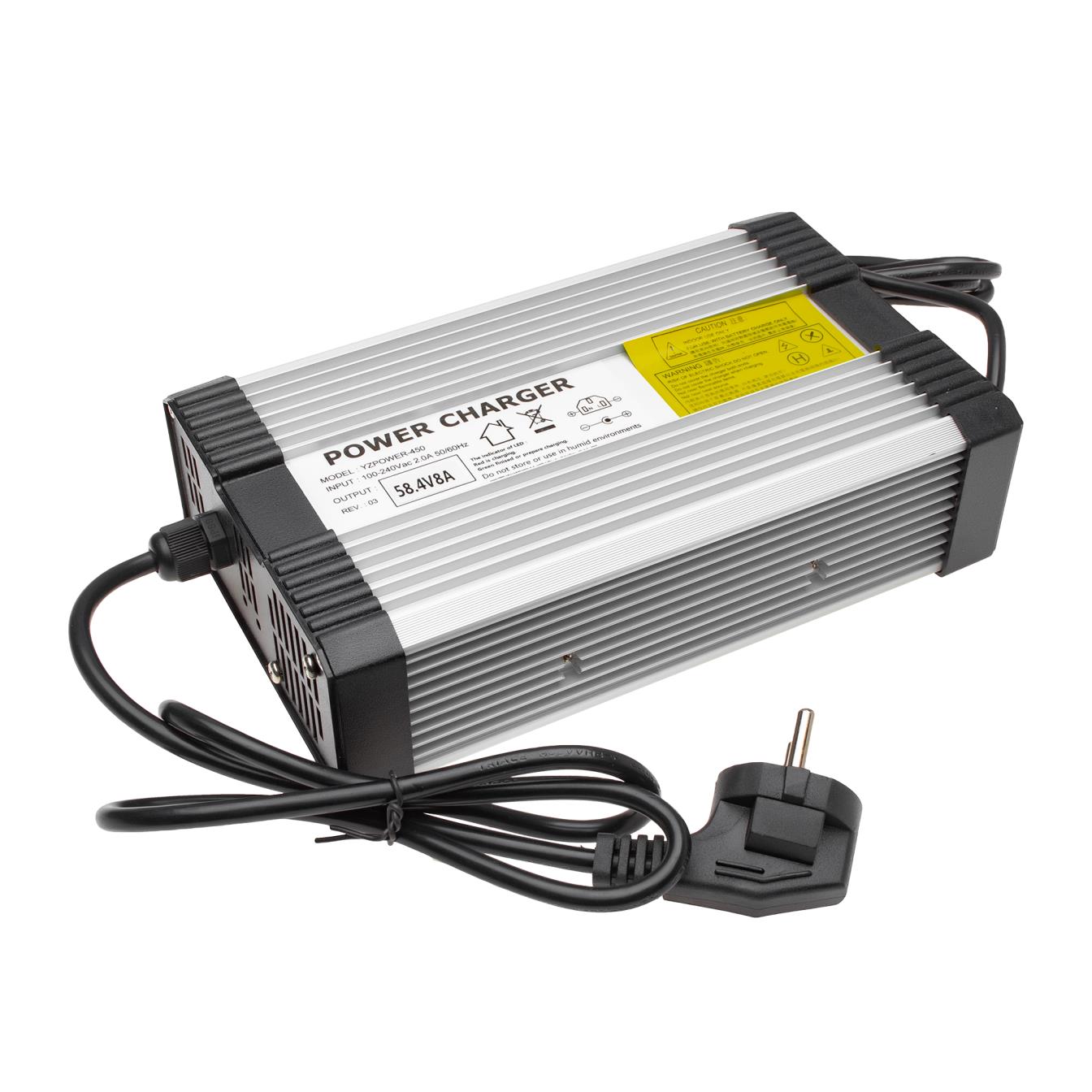 Зарядний пристрій для акумулятора LogicPower LiFePO4 48V (58.4V)-8A-384W (9540)