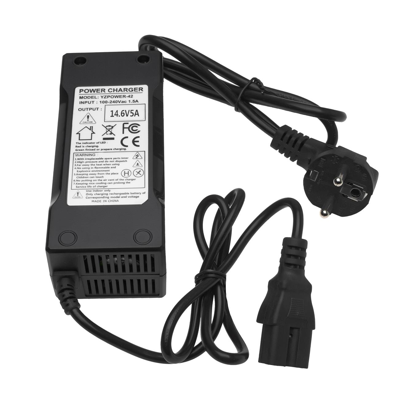 Зарядний пристрій для акумулятора LogicPower LiFePO4 12V (14,6V)-5A-60W (9532) ціна 726 грн - фотографія 2
