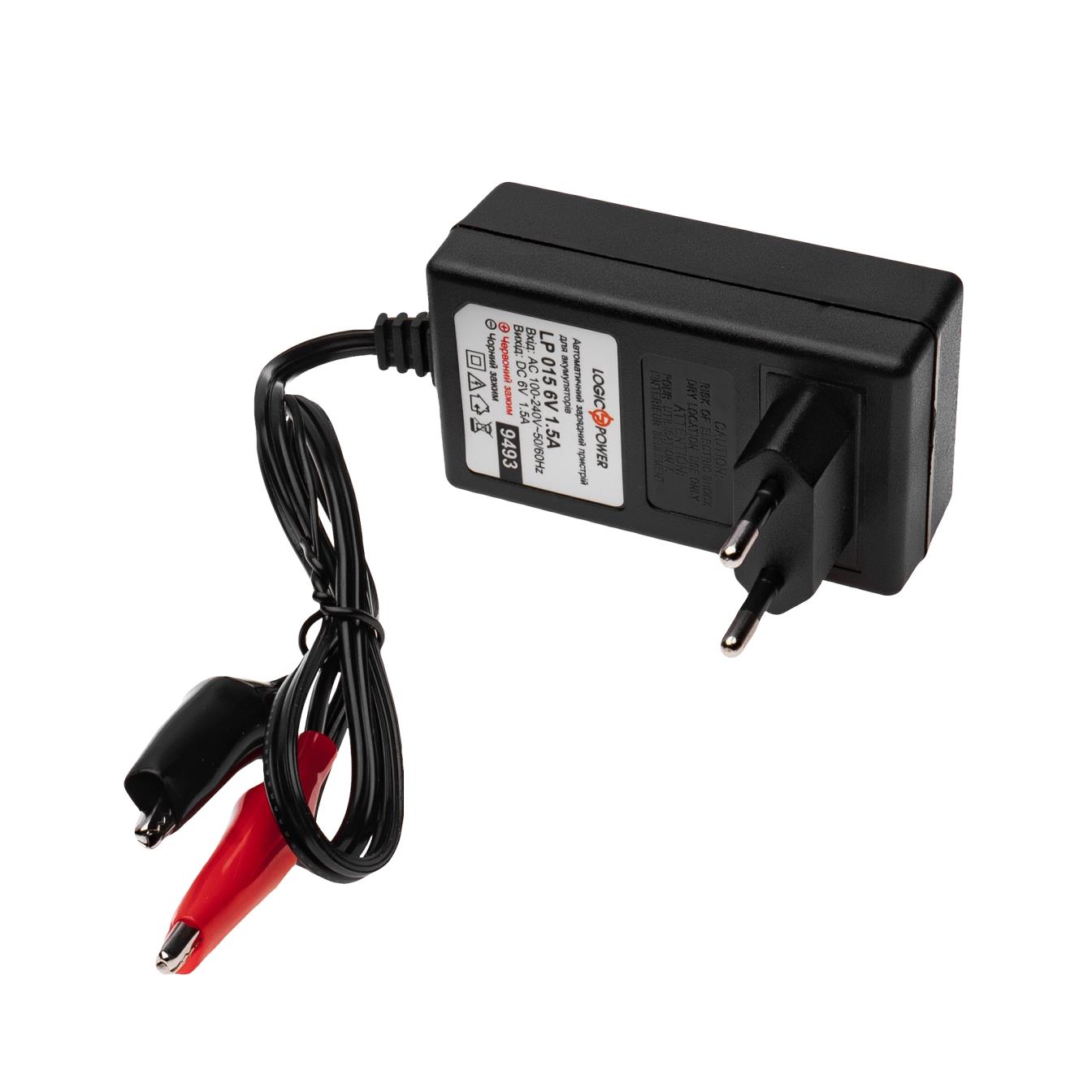 Зарядное устройство для аккумулятора LogicPower AGM LP AC-016 12V 1.5A (9493)