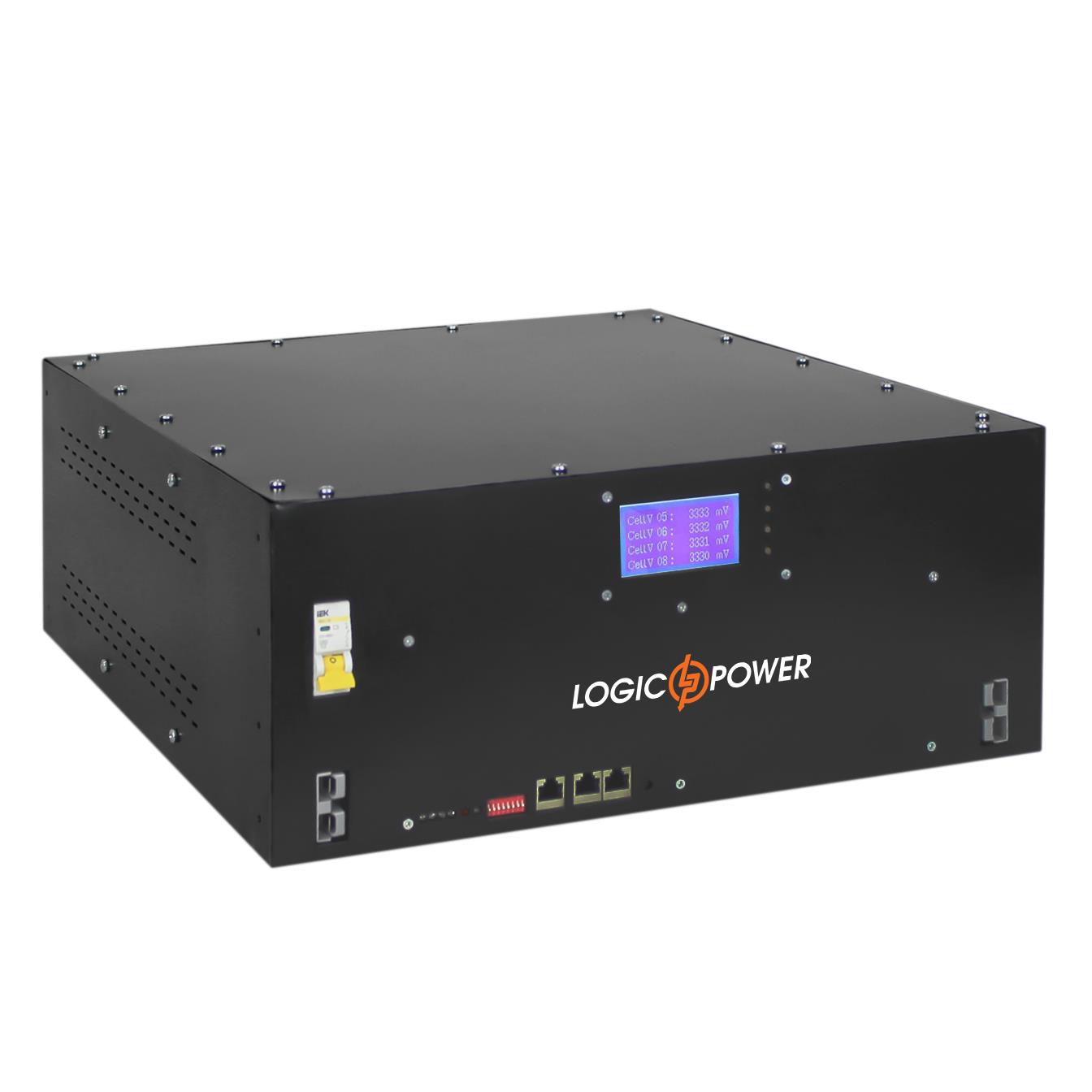 Аккумулятор литий-железо-фосфатный LogicPower LP LiFePO4 48V - 90 Ah (BMS 100A) (U90) (17109) цена 65542.00 грн - фотография 2