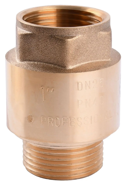 Обратный клапан для воды Quality Professional 1" НВ QP100MF в интернет-магазине, главное фото