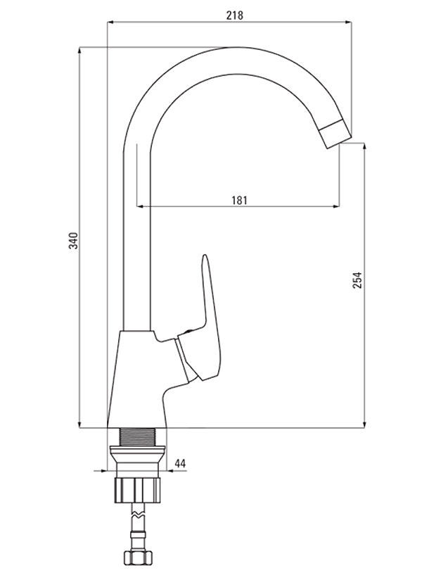 Neo Boro BMO 062M Габаритные размеры