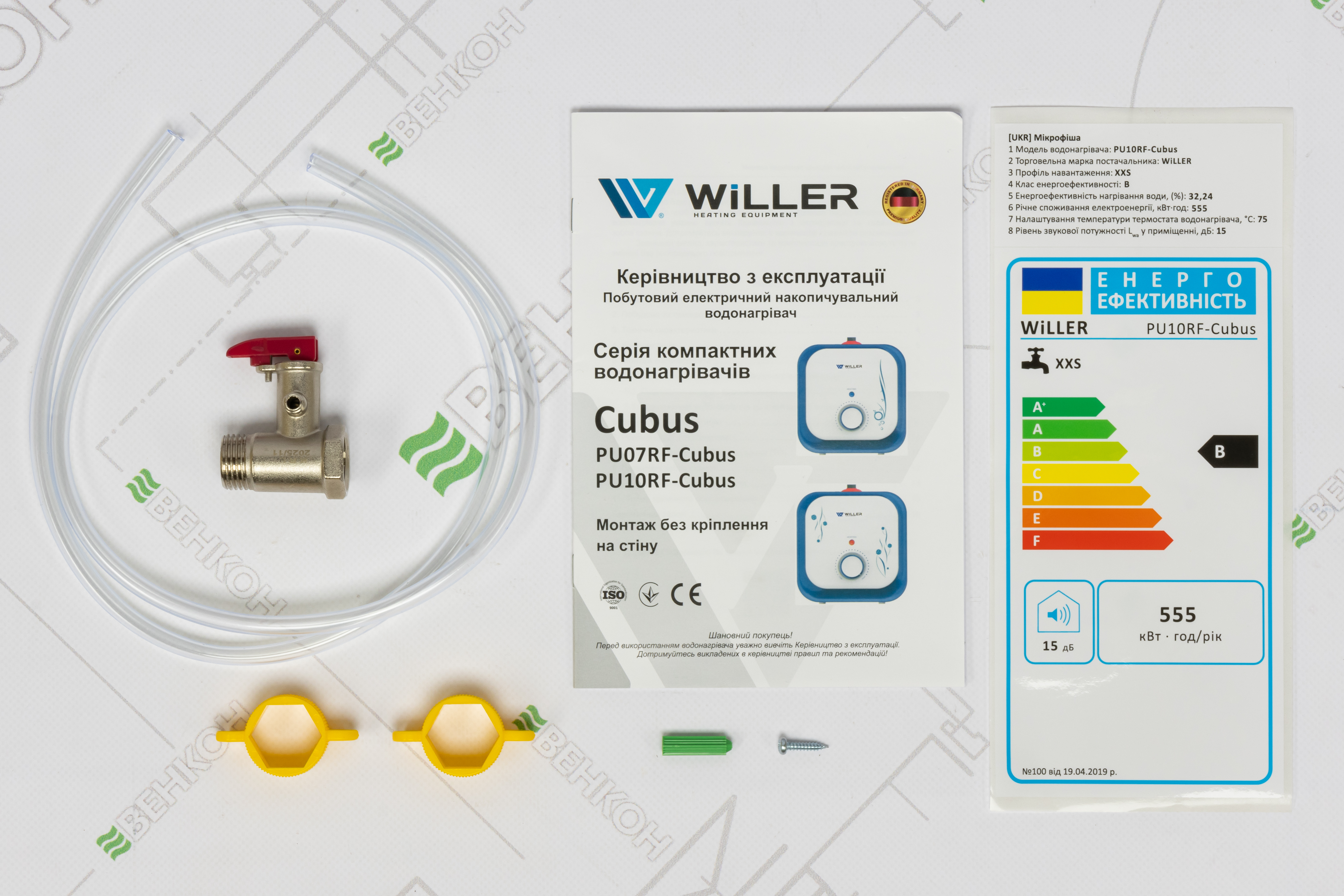 Бойлер Willer PU10RF-Cubus внешний вид - фото 9