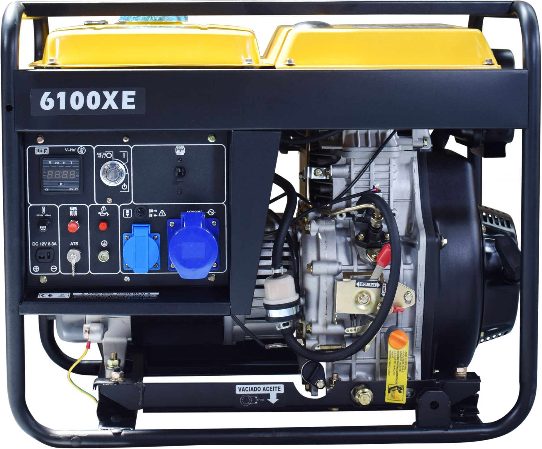 Характеристики генератор Kompak 6100XE
