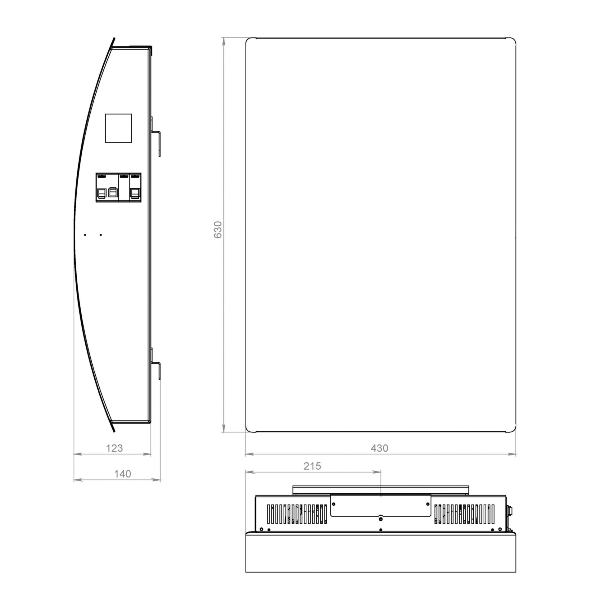 Volter Parus-27 (3*9) Габаритні розміри