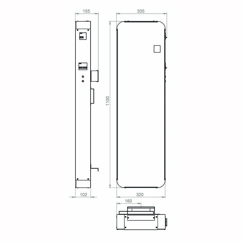 Volter Smart-54 (3*18) Габаритні розміри