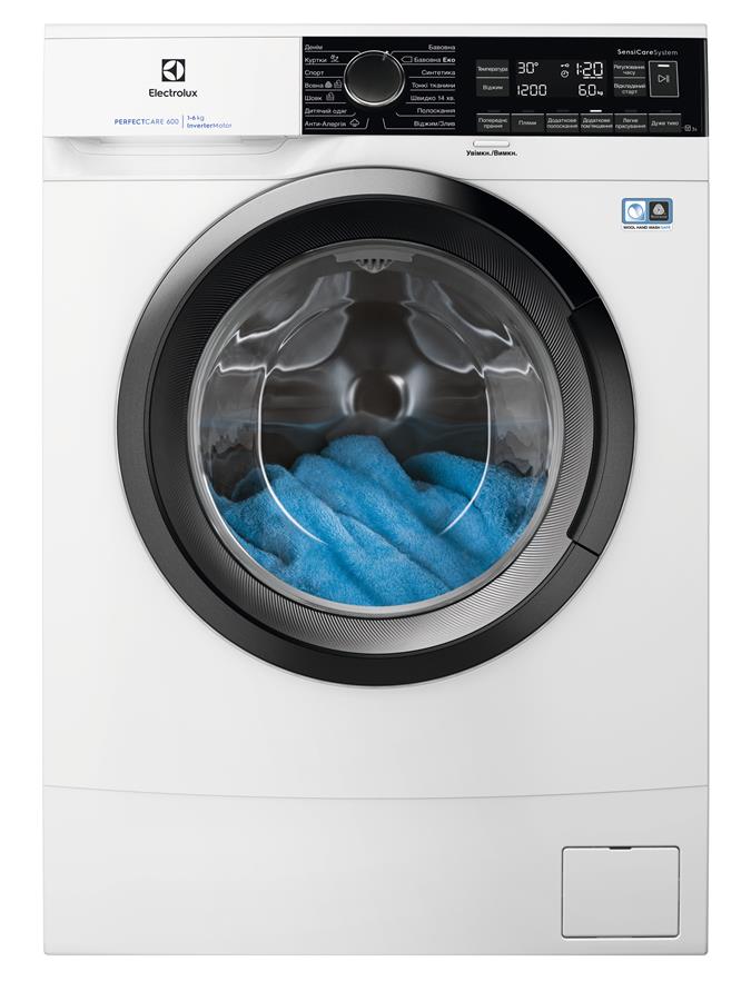 Інверторна пральна машина Electrolux EW6S226SUI