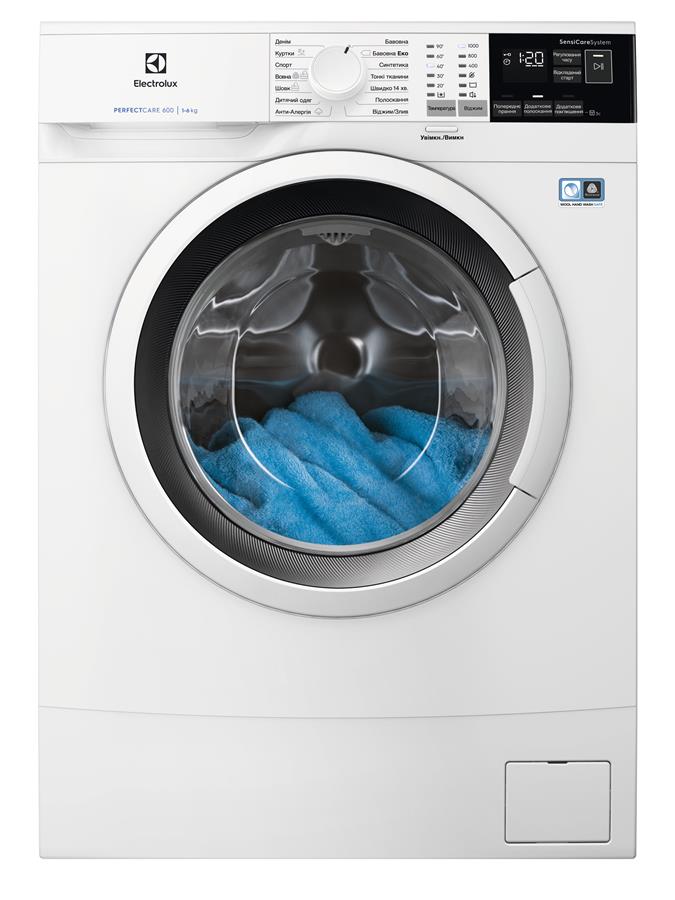Окремостояча пральна машина Electrolux EW6S406WU