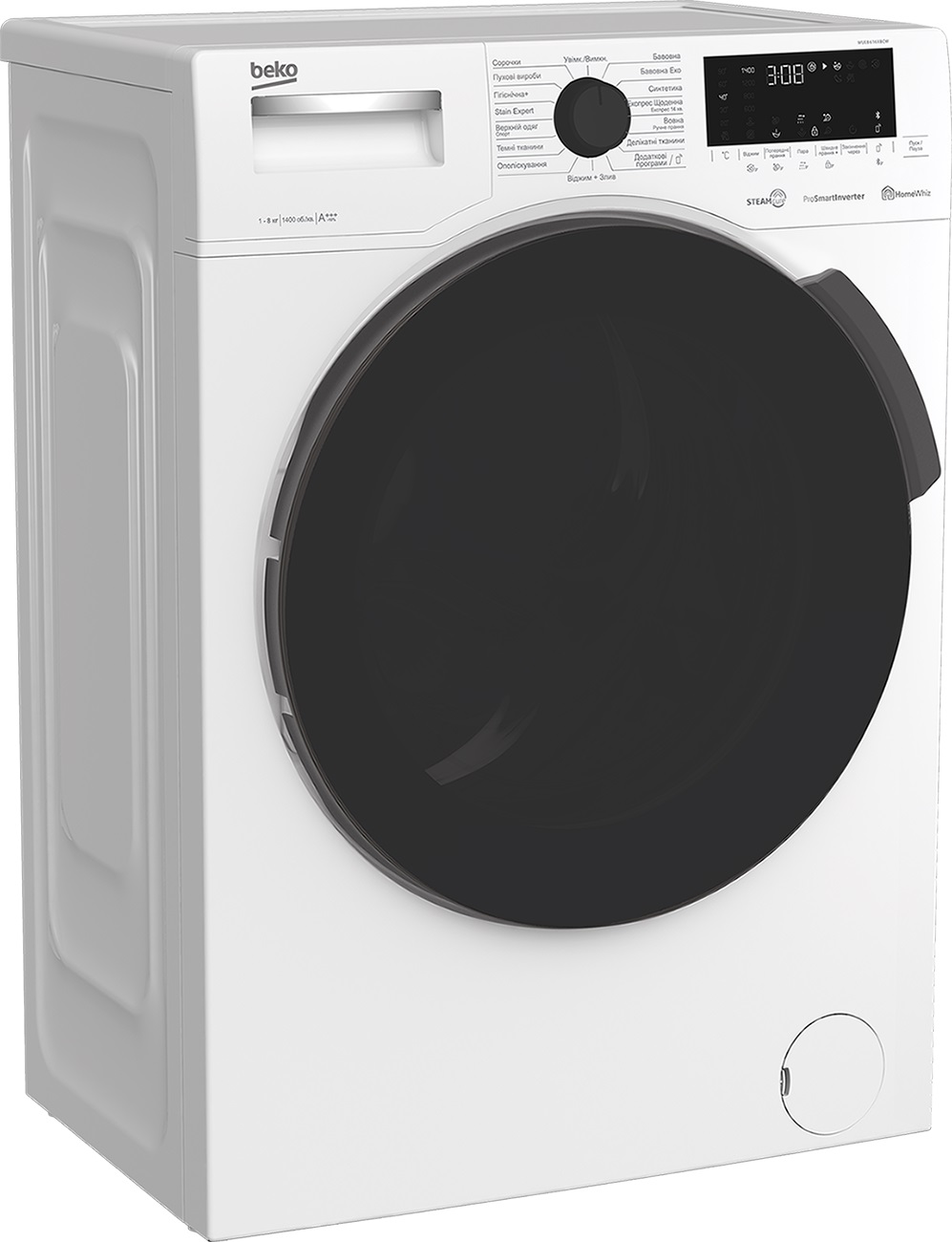 Пральна машина Beko WUE8616XBCW ціна 15499.00 грн - фотографія 2