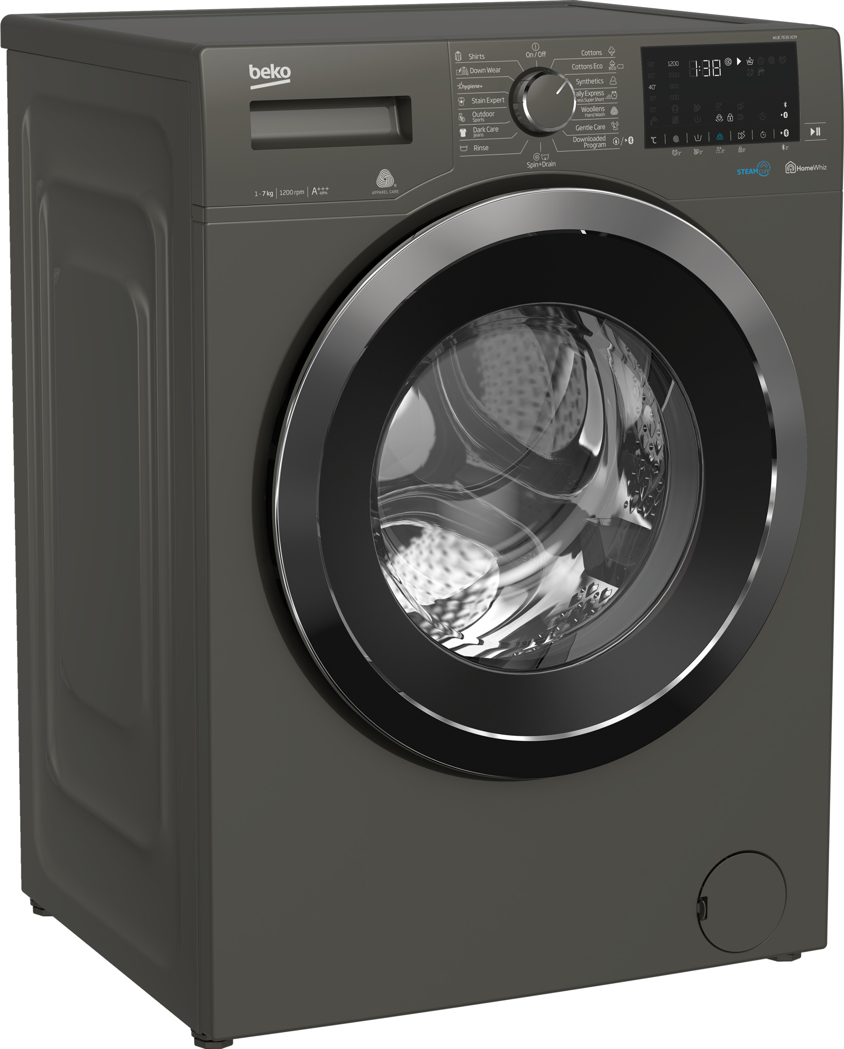 Пральна машина Beko WUE7636XC [WUE7636XCM] ціна 17599.00 грн - фотографія 2