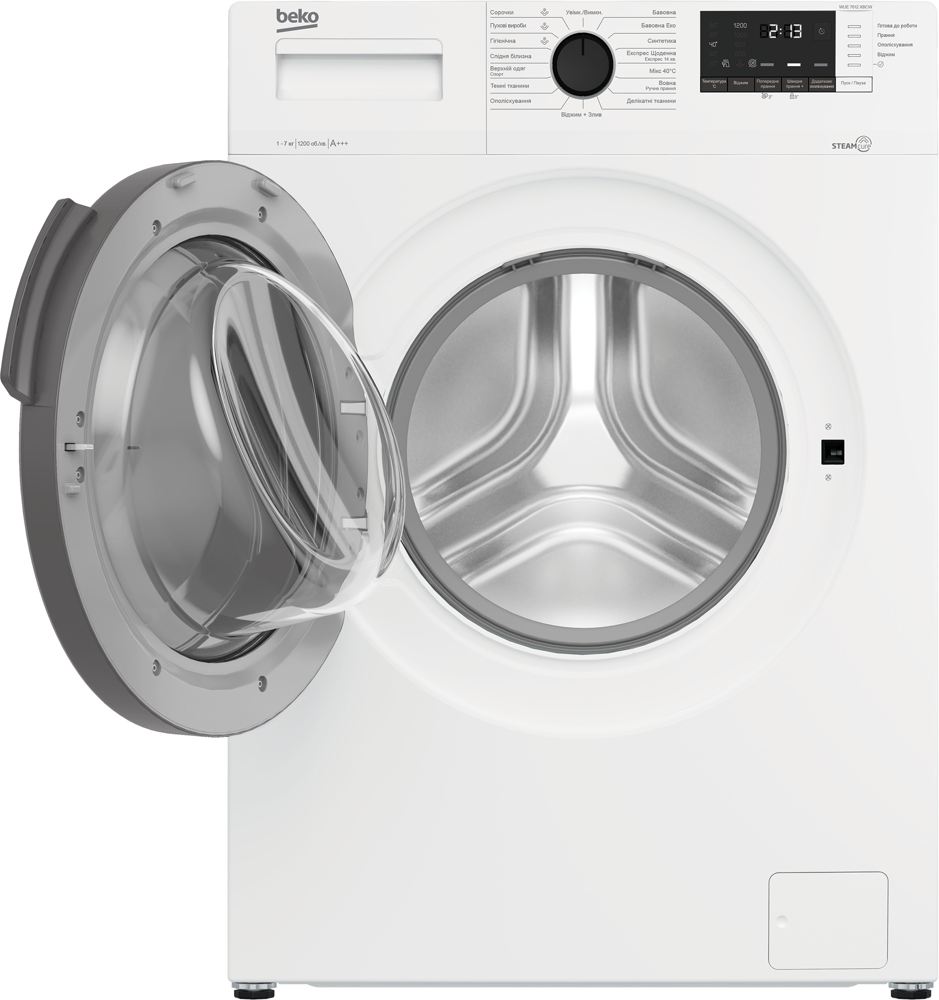 в продажу Пральна машина Beko WUE7612XBCW - фото 3