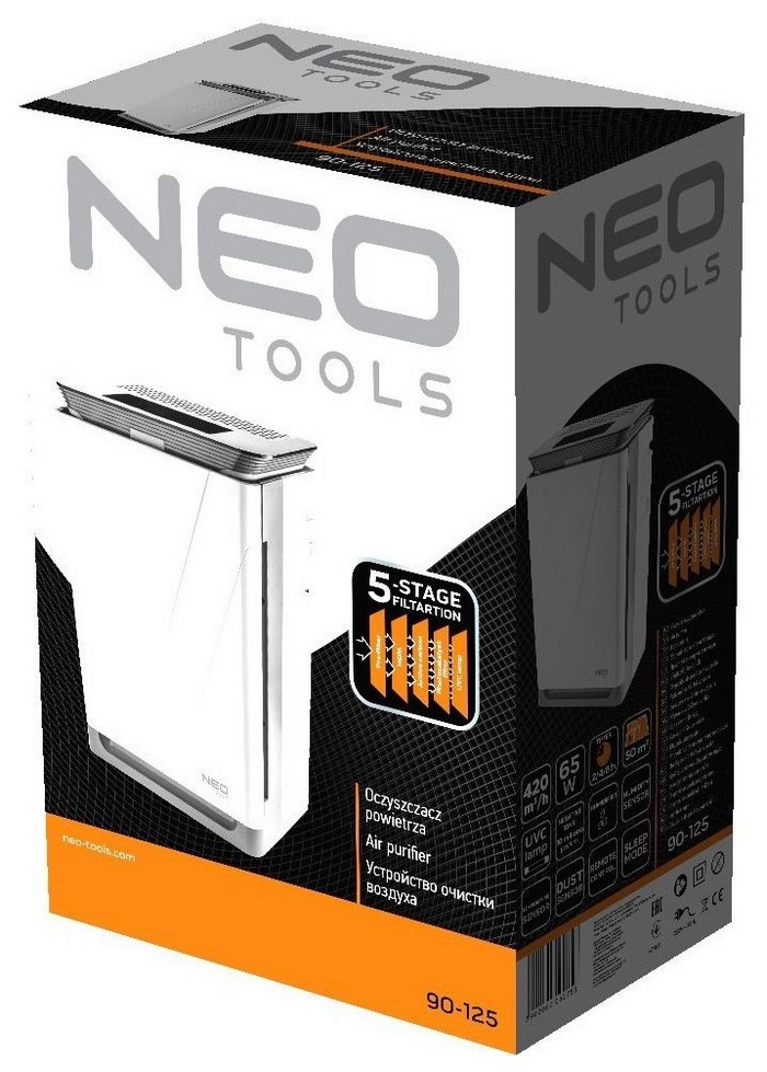 Очиститель воздуха Neo Tools 90-125 характеристики - фотография 7