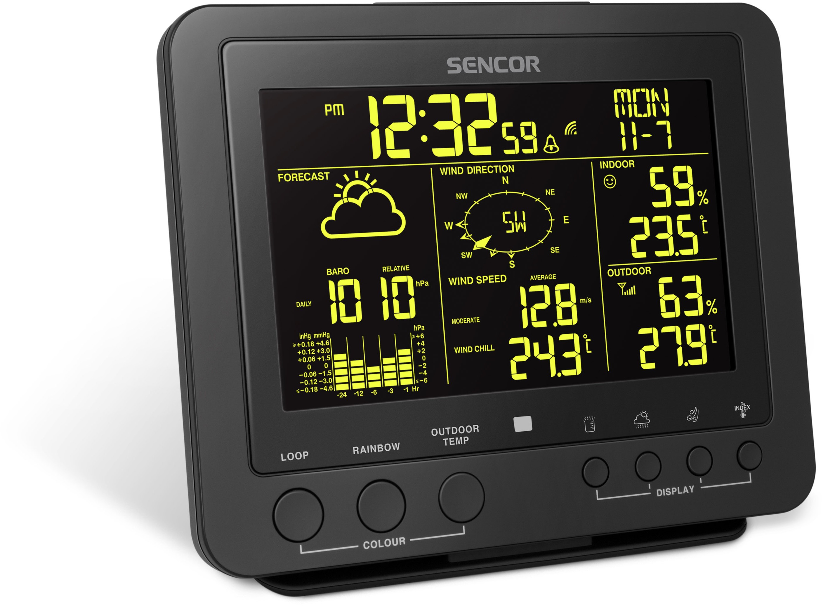 в продажу Метеостанція Sencor SWS 9700 - фото 3