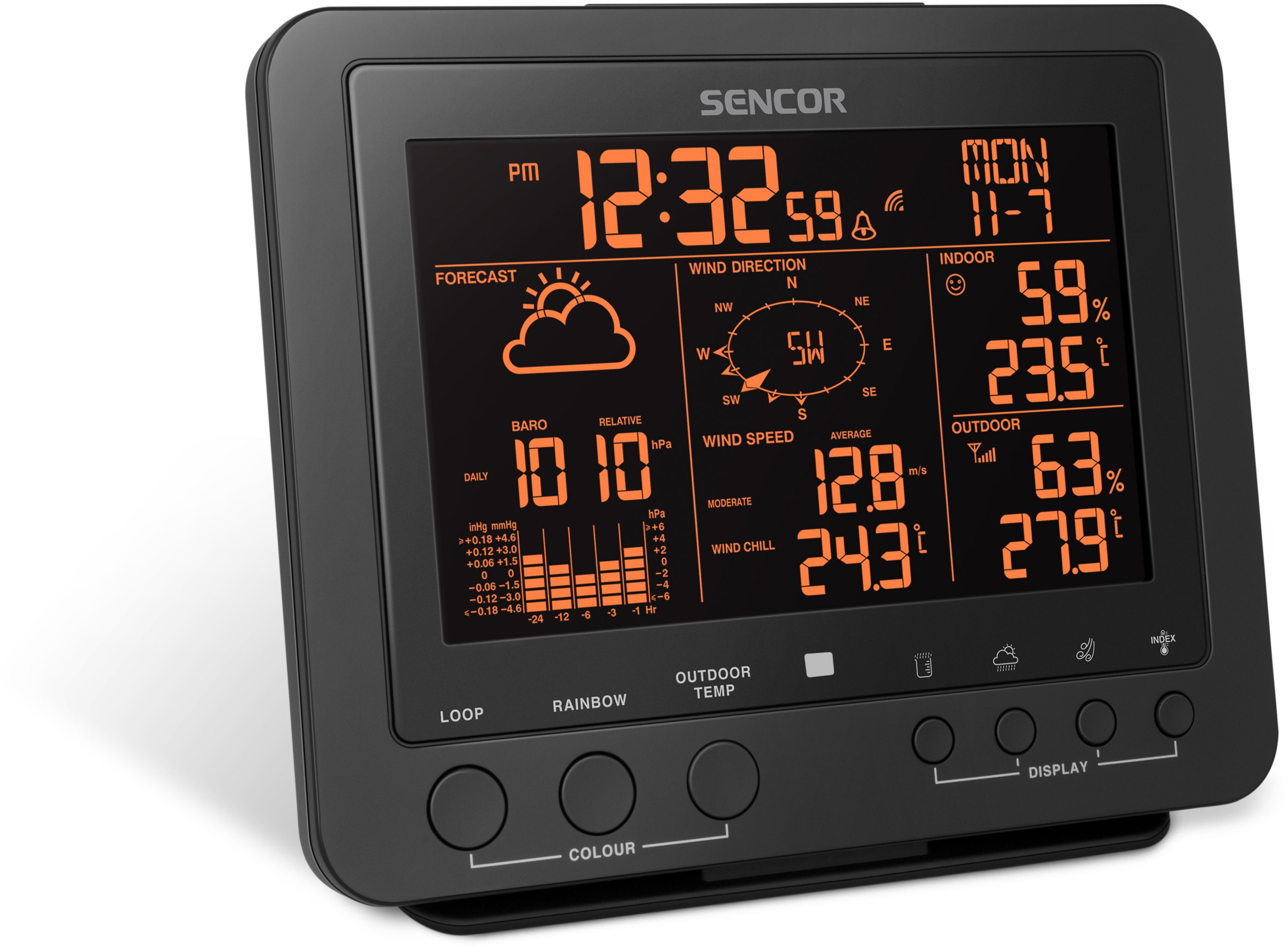Метеостанция Sencor SWS 9700 характеристики - фотография 7