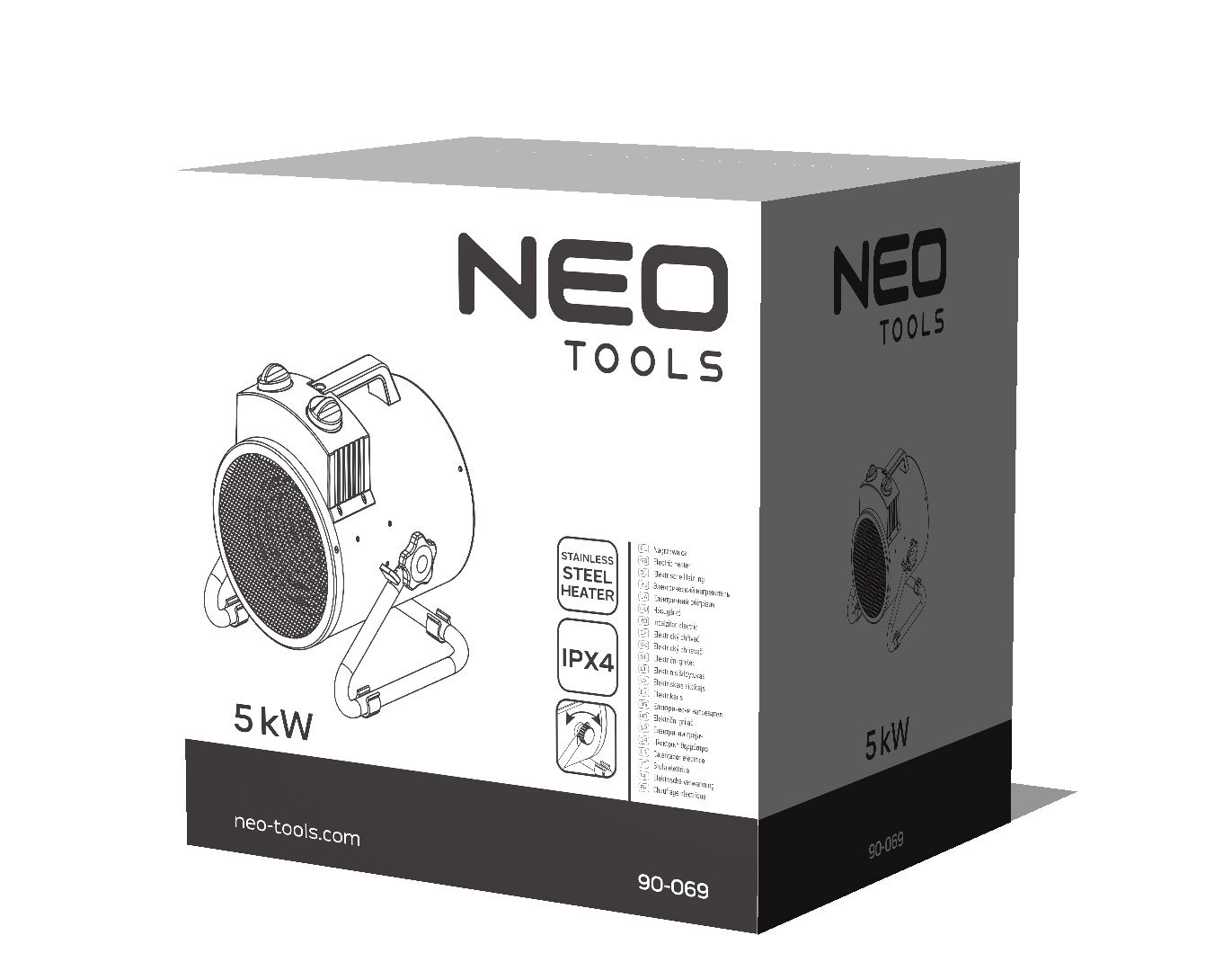 Теплова гармата Neo Tools 90-069 характеристики - фотографія 7