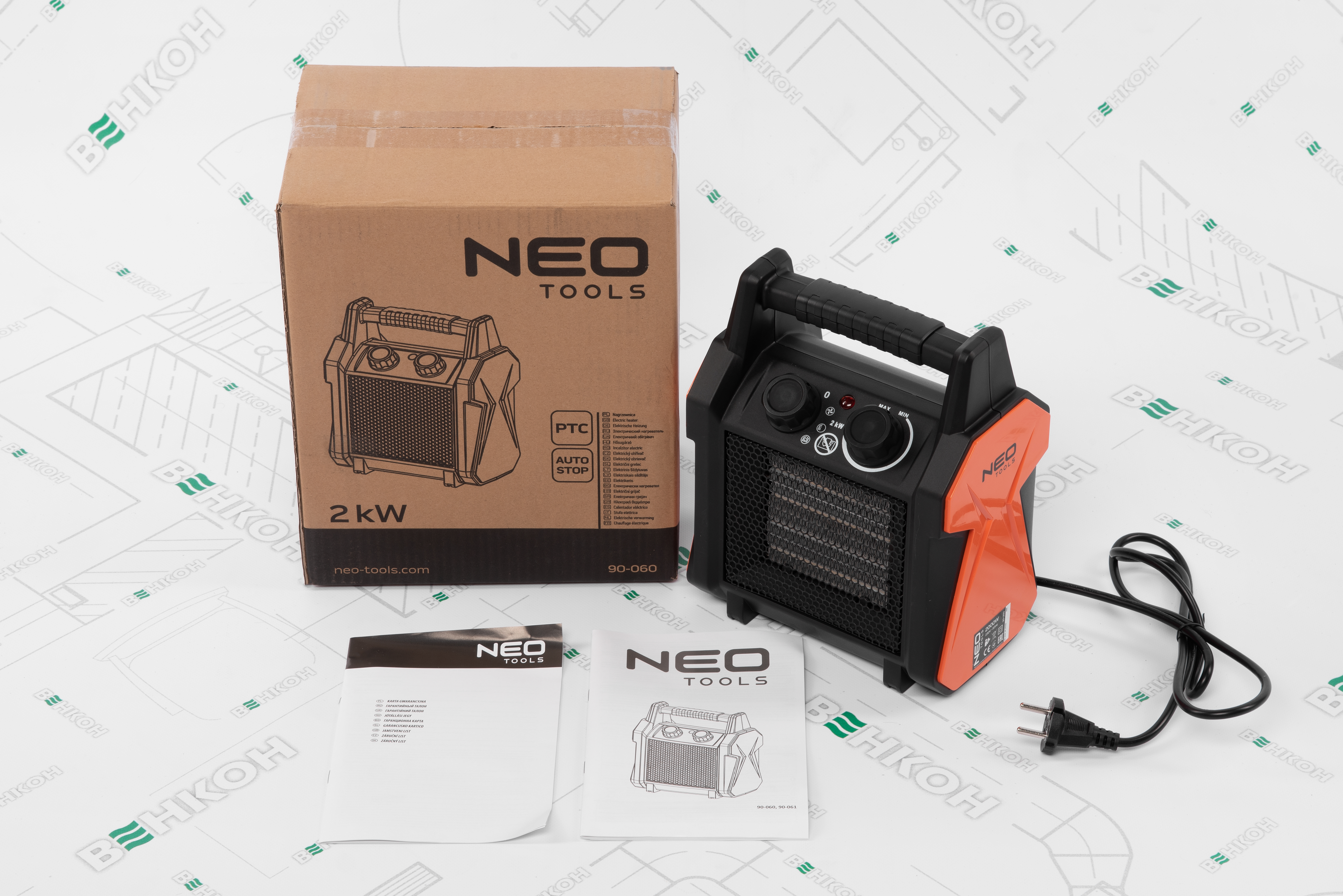 Тепловентилятор Neo Tools 90-060 зовнішній вигляд - фото 9