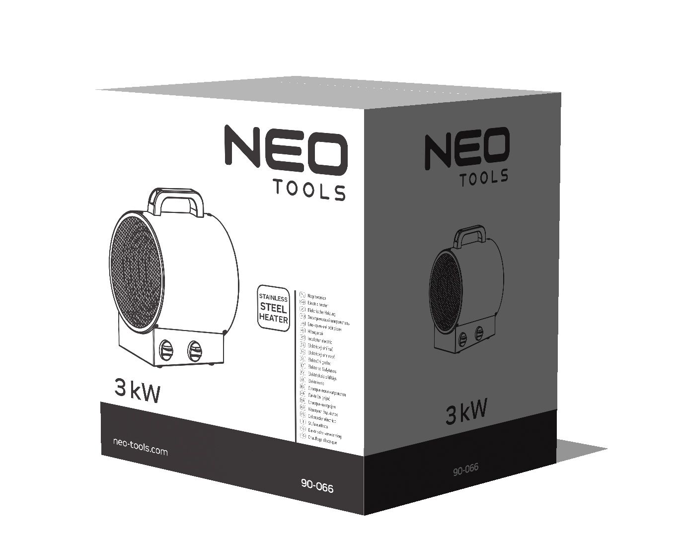 Теплова гармата Neo Tools 90-066 інструкція - зображення 6