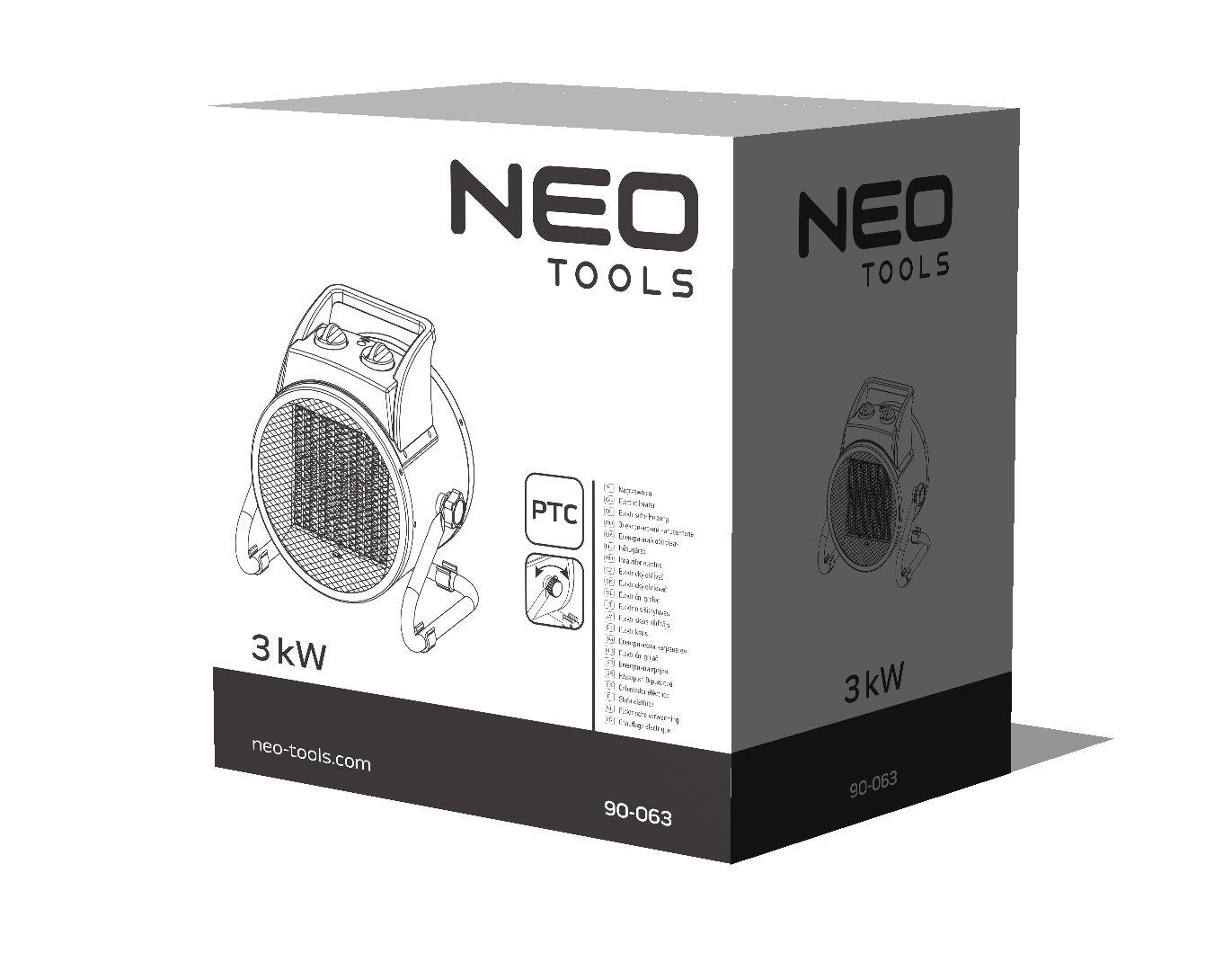 Теплова гармата Neo Tools 90-063 інструкція - зображення 6