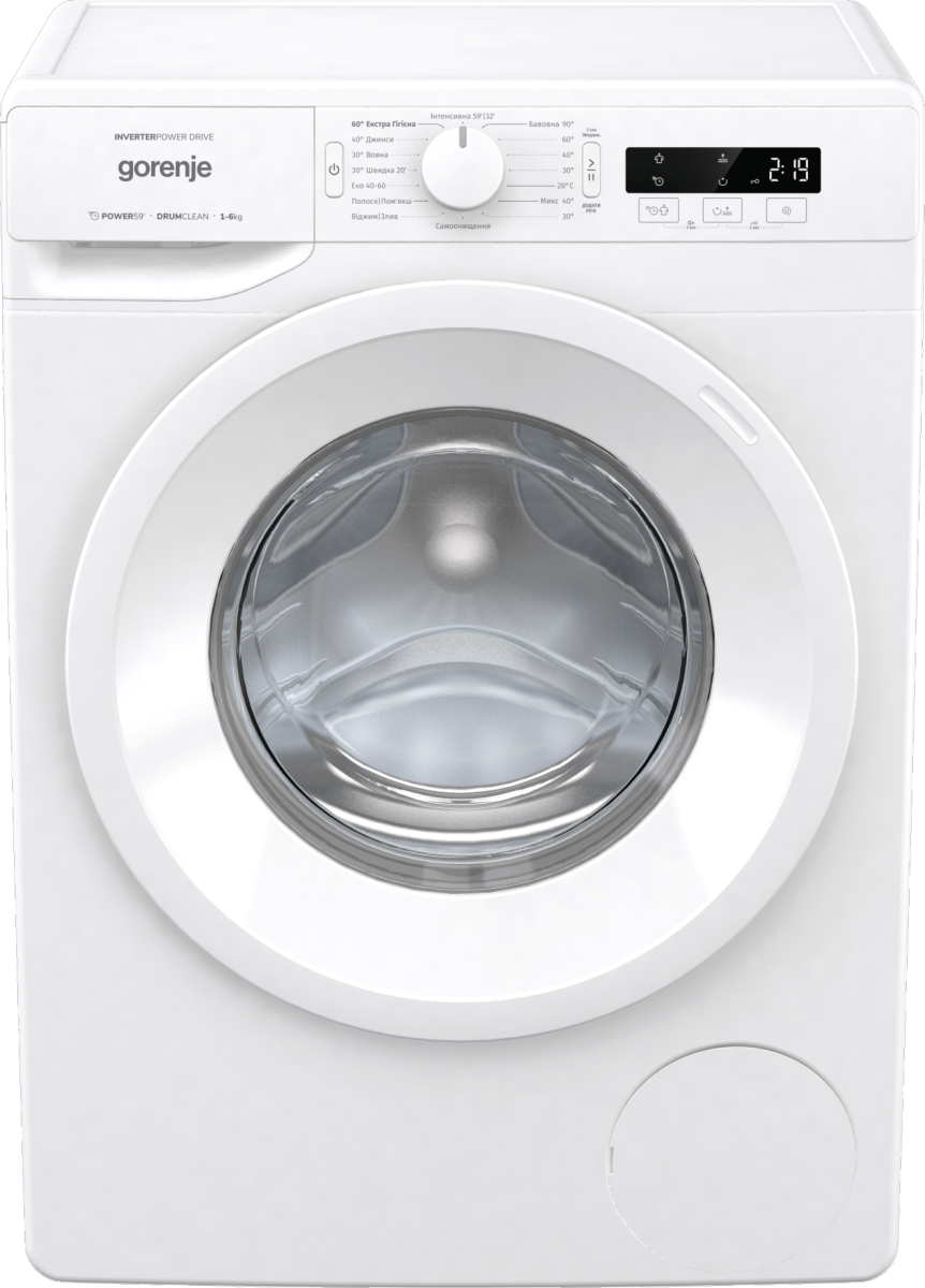 Окремостояча пральна машина Gorenje W2NPI62SB/UA