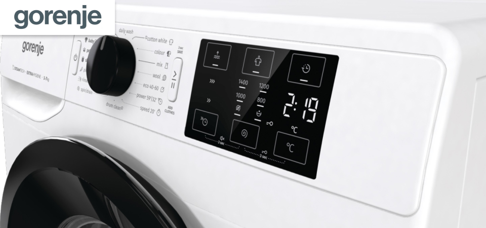 Преимущества Gorenje WNEI74SBS