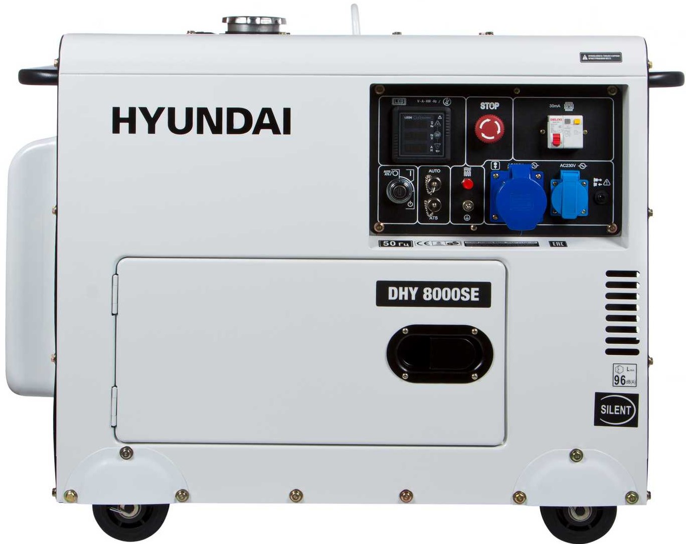 Генератор Hyundai DHY 8000SE