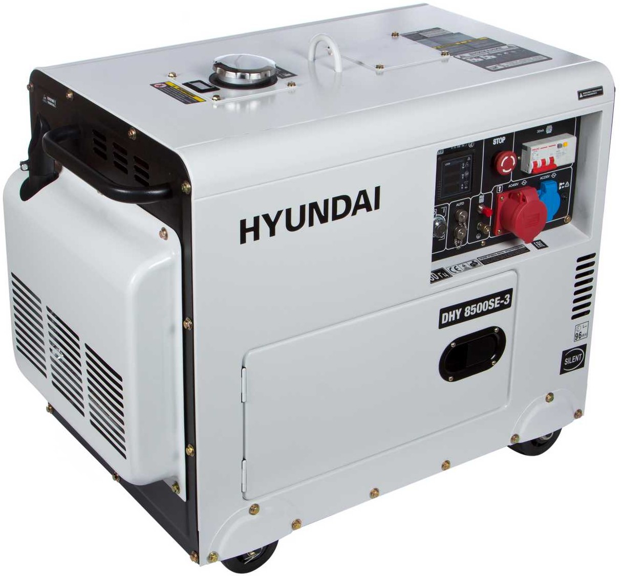 Трифазний генератор Hyundai DHY 8500SE-3