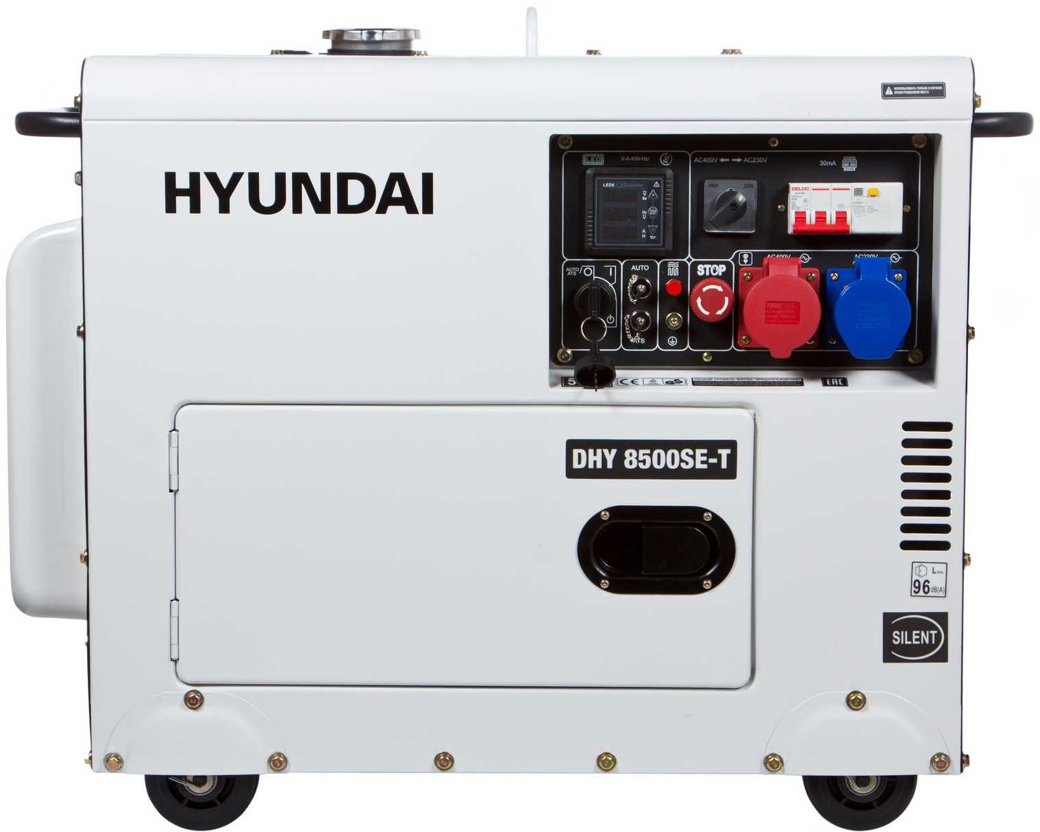 Генератор Hyundai DHY 8500SE-T відгуки - зображення 5