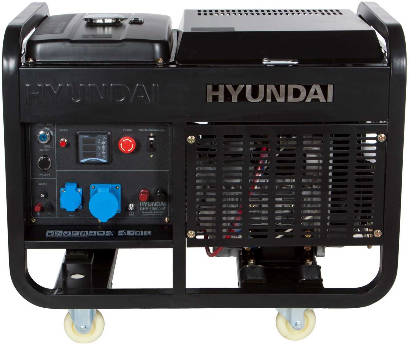 Генератор Hyundai DHY 12000LE ціна 182988.00 грн - фотографія 2