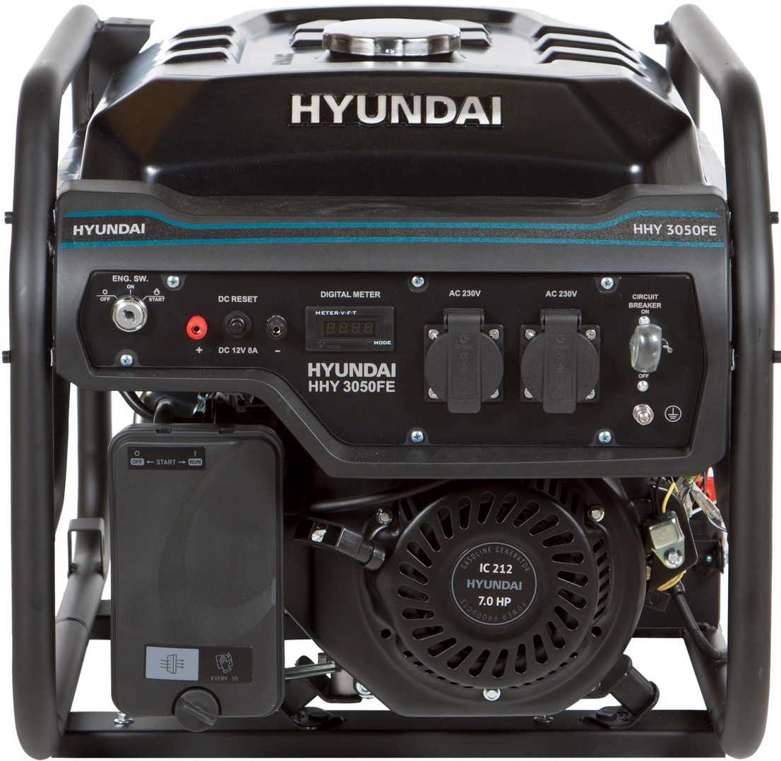 Генератор Hyundai HHY 3050FE инструкция - изображение 6