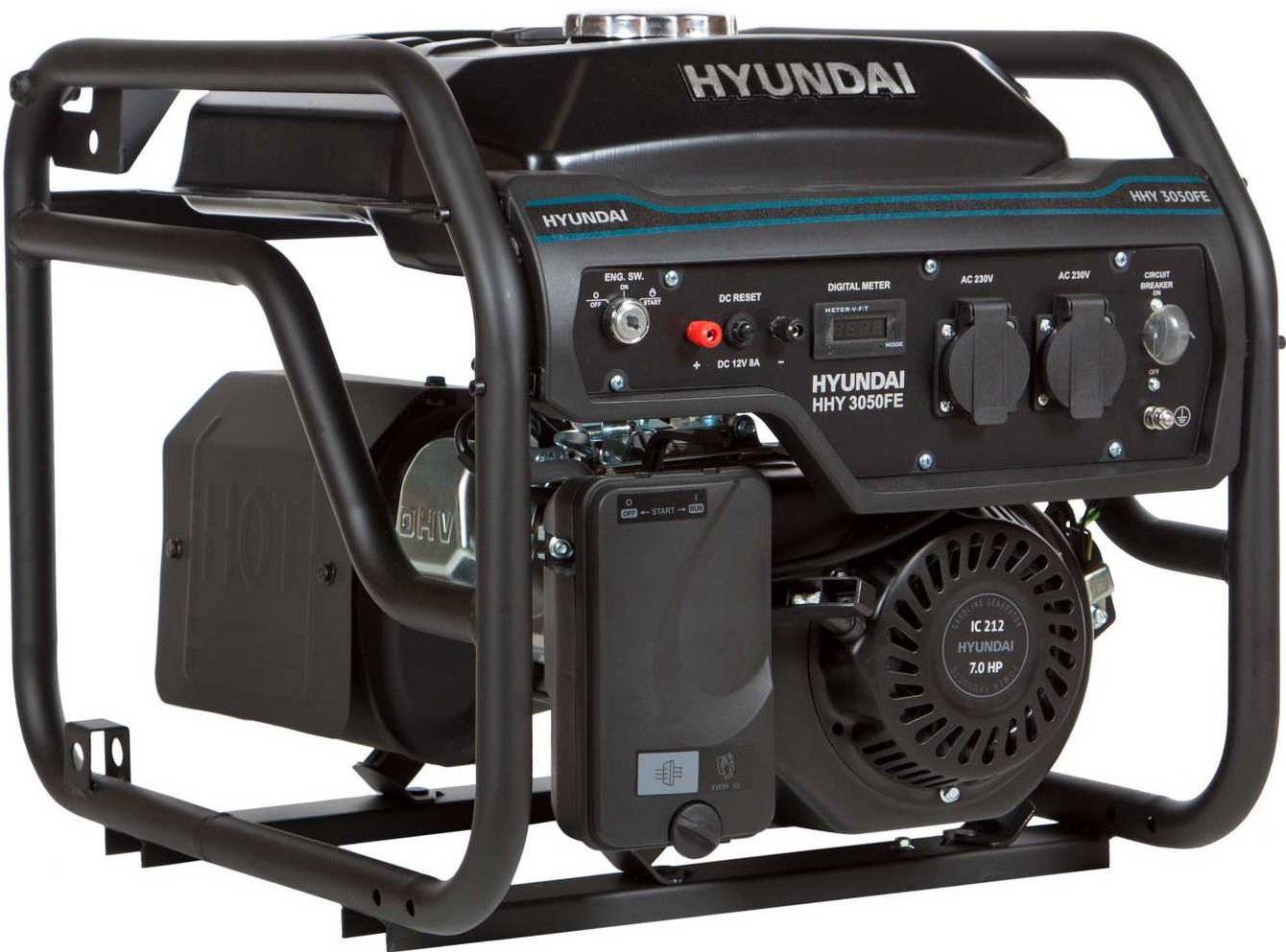 Характеристики генератор Hyundai HHY 3050FE