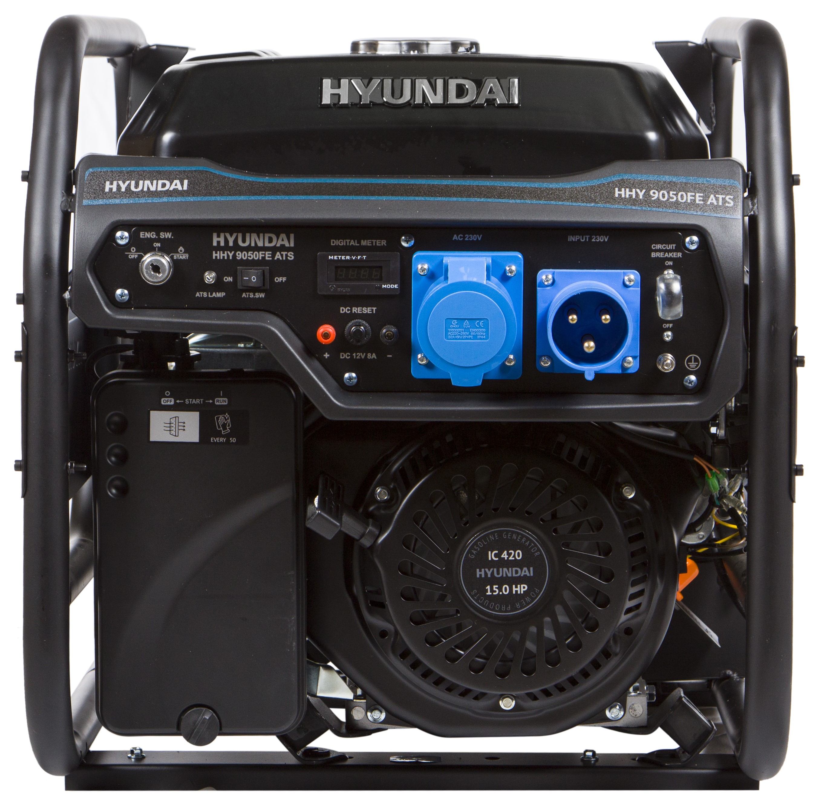 Характеристики генератор Hyundai HHY 9050FE ATS