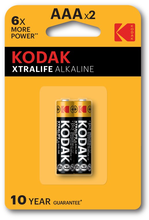 Батарейки типа ААА Kodak XtraLife LR03